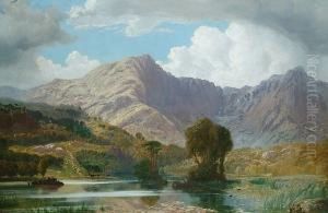 A Mountain Landscape A Mountain Landscape