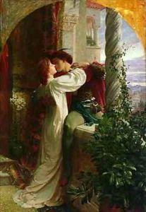 Romeo and Juliet by Sir Frank Dicksee