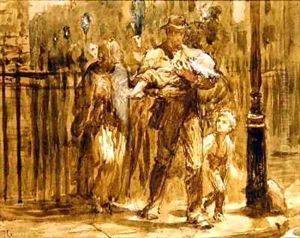 An Urban Family by Sir Frank Dicksee