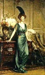 Portrait of the Honorable Mrs Ernest Guiness by Sir Frank Dicksee