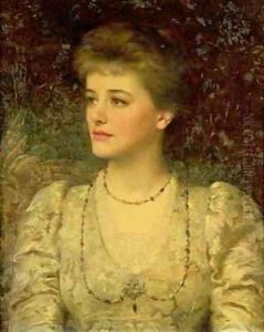 Lady Palmer by Sir Frank Dicksee