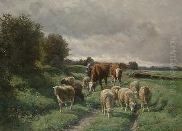 Returning From Pasture - view 1