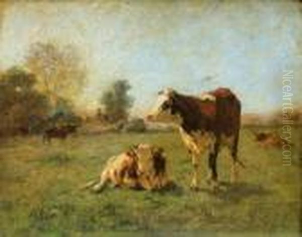 Vaches Au Pre - view 1