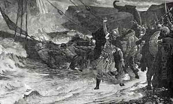 The Funeral of a Viking - view 1