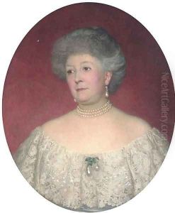 Portrait of Mrs Ralph Vivian by Sir Frank Dicksee