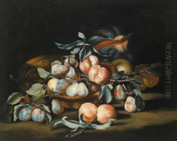 Natura Morta Con Pesche - view 1