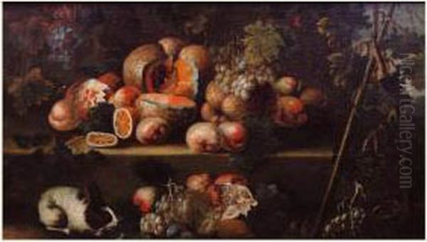 Actif A Rome Vers 1690 - 1710 - view 1