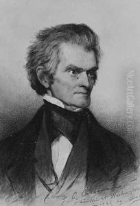John C. Calhoun by Savinien Edme Dubourjal