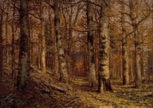 Wooded Path Ii by William Preston Phelps