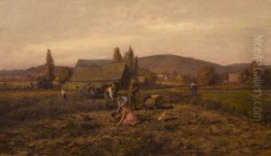 Harvesting Potatoes by William Preston Phelps