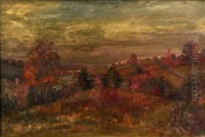 Autumn Landscape by William Preston Phelps