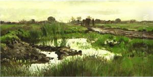 Rural Landscape In New England - view 1