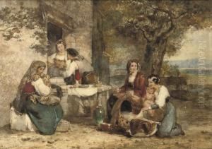In The Shade by Karel Frans Philippeau