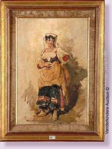 La Belle Italienne by Leon Philippet