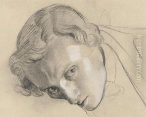 Tete De Pierre Minvielle (recto); Et Etude Pour Claude Fauchet (verso) by Henri Felix Emmanuel Philippoteaux