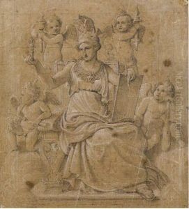 Etudes De Tete Et De Main D'un Arabe
