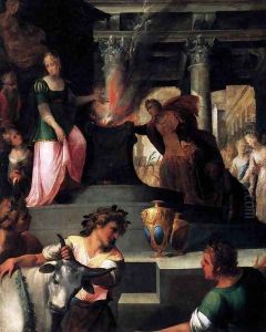 Hyante and Climene Offering a Sacrifice to Venus c. 1600