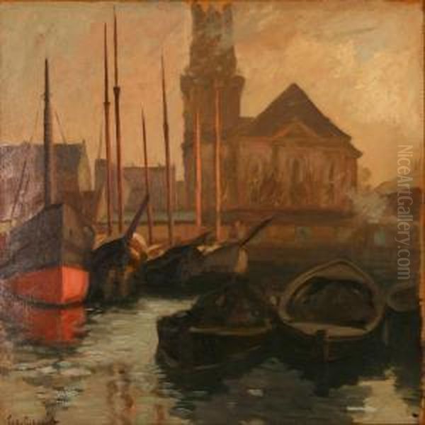 Harbour Scene From Christianshavn, Denmark - view 1