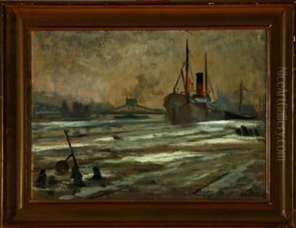 Harbour Scenery From Copenhagen, Denmark - view 1
