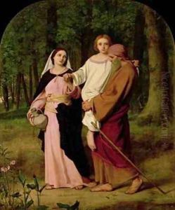 Jesus Returning to Nazareth with his Parents