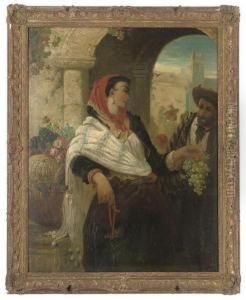 The Grape-seller, Seville by John Phillip