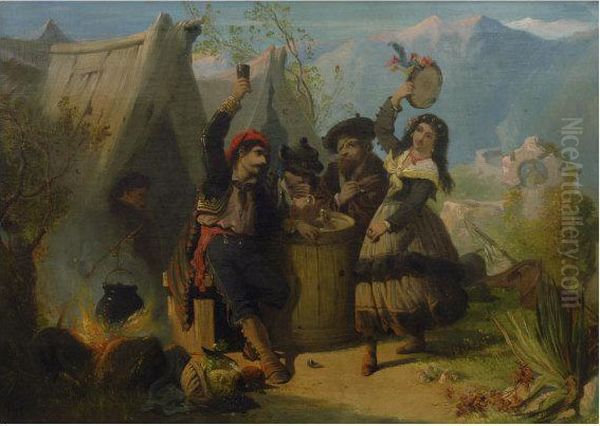 Gipsy Encampment - view 1
