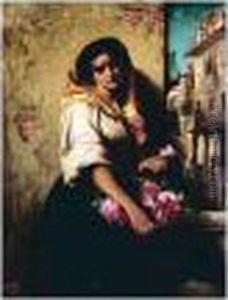 The Flower Seller by John Phillip