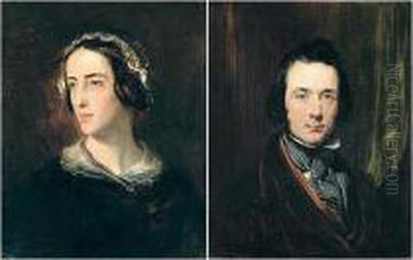 Portrait Of The Artist; And Of Maria Elizabeth Dadd, His Wife - view 1