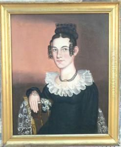 Depcting A Young Woman by Ammi Phillips