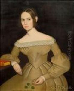 Portrait Of Augusta Maria Foster by Ammi Phillips