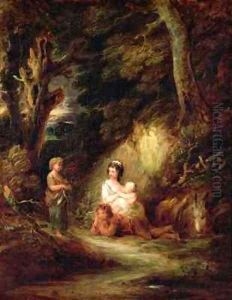 Gypsy Encampment by Gainsborough Dupont