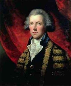 Portrait of William Pitt the Younger 1759-1806 by Gainsborough Dupont