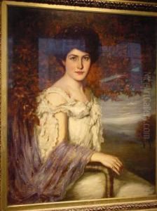 Portrait Of Maisie by John Campbell Phillips