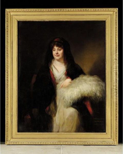 Portrait Of Mary Cunliffe, Mrs Drummond Smith - view 1
