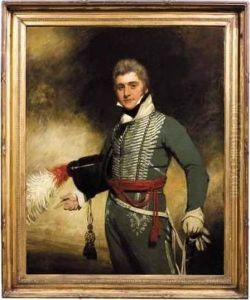 Portrait Of Lieutenant John David Duval (1773-1804) Of The 27th Light Dragoons