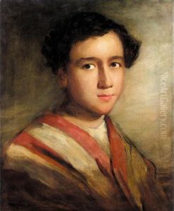 Portrait Of A Middle Eastern Boy