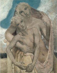 Young Love In The Lap Of His Mother by Glyn Warren Philpot