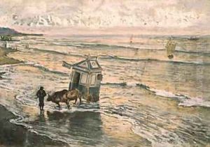 Cantabrian Sea 1912 by Antonio Munoz Degrain