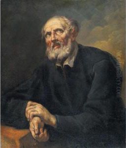 Ritratto Di Ecclesiastico by Giuseppe Antonio Pianca