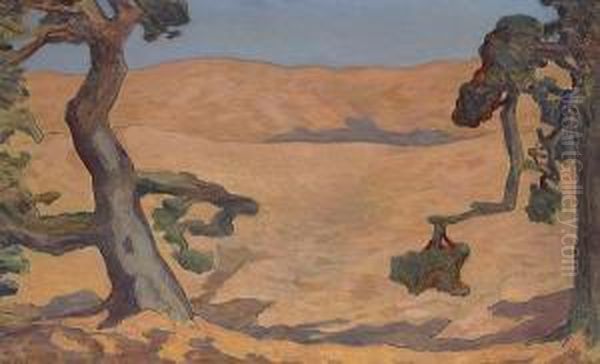 Golden Hills And Shadows - view 1