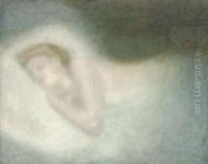 The Sleeping Model by Louis Picard