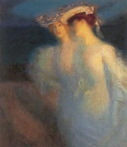 Evening Conversation by Louis Picard
