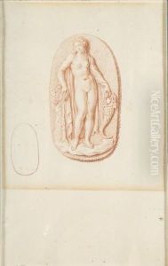 Trois Etudes De Camees
Representant L'abondance, Hercule Et Omphale Et Thesee Vainqueur Du
Minotaure by Bernard Picart