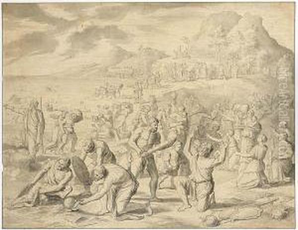 The Crossing Of The Red Sea - view 1