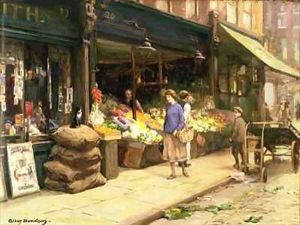 A London Bye Street by Allan Douglas Davidson
