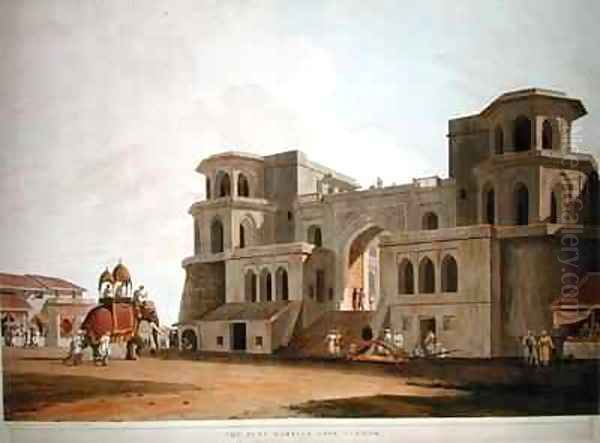 The Punj Mahalla Gate Lucnow - view 1