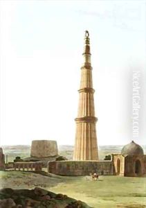 The Qutb Minar near Delhi