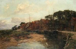 Blakeney Harbour, C.1870 by Joseph Langsdale Pickering