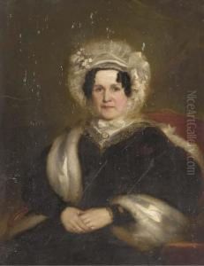 Portrait Of Obadiah Willans by Henry William Pickersgill