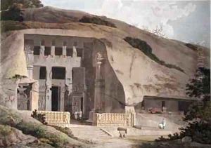 Excavated Temple on Island of Salsette Excavated Temple on Island of Salsette